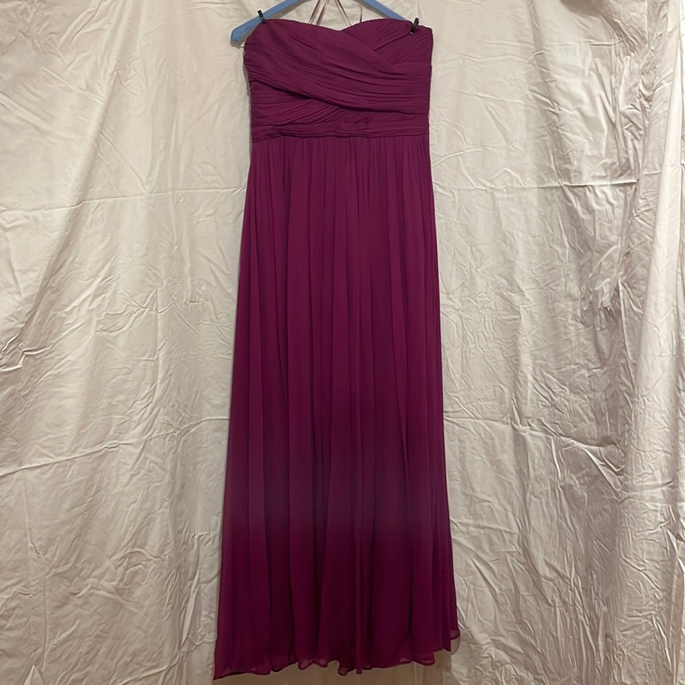 Purple J.Crew gown